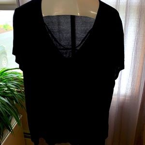 Ava & Viv Cross Front Long Tee